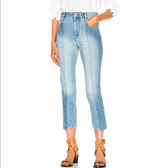 Isabel Marant Etoile Clancy Denim Jeans - Picture 2 of 8